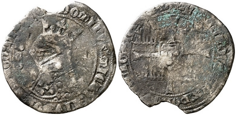 Tipo 5. Barbuda con busto de rey con celada - Imagen 27