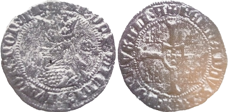 Tipo 5. Barbuda con busto de rey con celada - Imagen 31