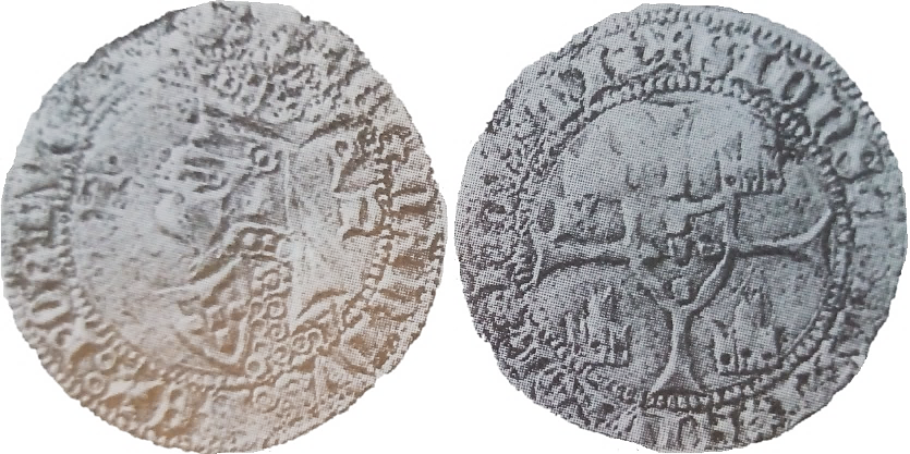 Tipo 5. Barbuda con busto de rey con celada - Imagen 56