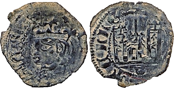 Tipo 5. Dinero coronado coruñés - Imagen 12