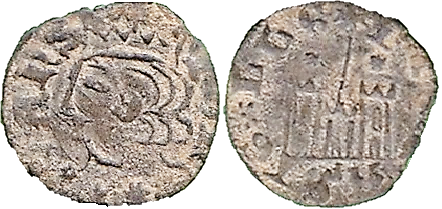 Tipo 5. Dinero coronado coruñés - Imagen 21