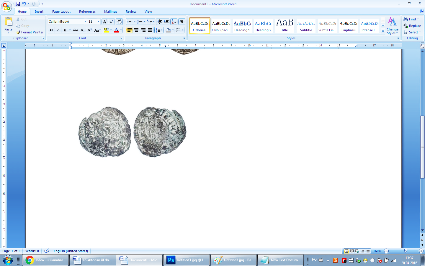 Tipo 5. Dinero Coronado de frente y con gráfila del Rey Alfonso de Castilla y León - Imagen 14