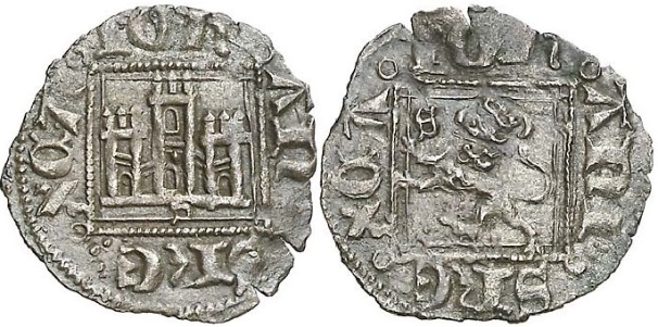 Tipo 5. Dinero Novén con Castillo y León en cuadrados - Imagen 19