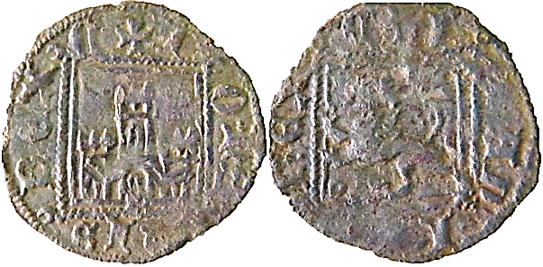 Tipo 5. Dinero Novén con Castillo y León en cuadrados - Imagen 6