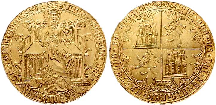 Tipo 5. Gran Enrique de oro de a 50 Enriques - Imagen 4