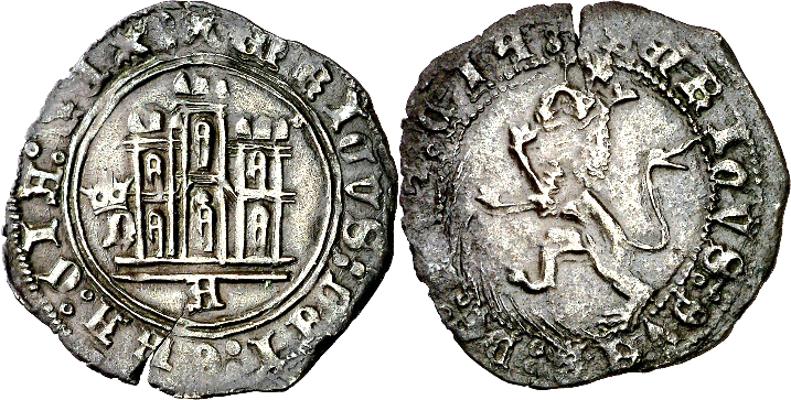 Tipo 5. Maravedí enriqueño del Ordenamiento de Madrid de 1462, con letra “P” Coronada - Imagen 11