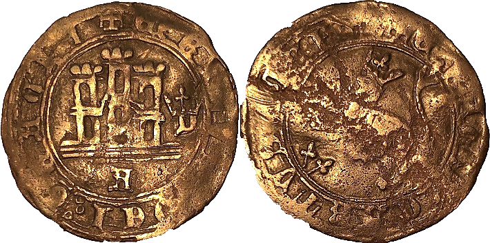 Tipo 5. Maravedí enriqueño del Ordenamiento de Madrid de 1462, con letra “P” Coronada - Imagen 23