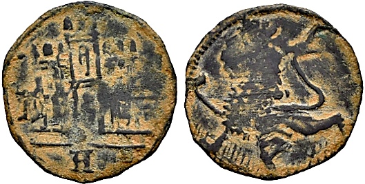 Tipo 5. Maravedí enriqueño del Ordenamiento de Madrid de 1462, con letra “P” Coronada - Imagen 29