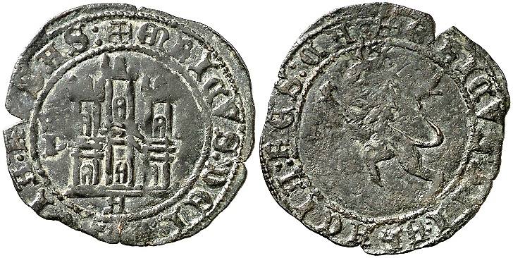 Tipo 5. Maravedí enriqueño del Ordenamiento de Madrid de 1462, con letra “P” Coronada - Imagen 3