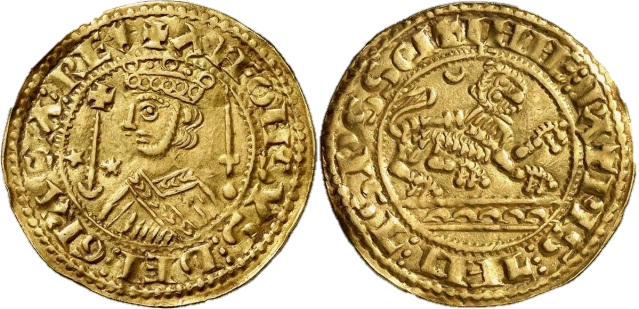 Tipo 5. Maravedí o Morabetino de Oro del Rey Alfonso IX - Imagen 11