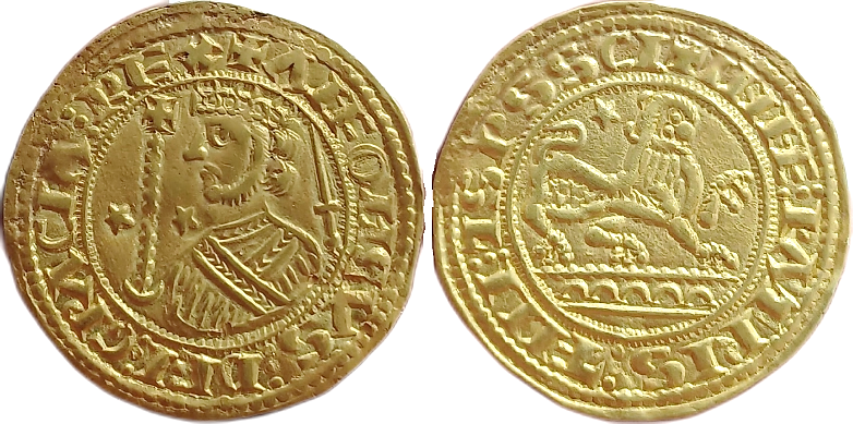 Tipo 5. Maravedí o Morabetino de Oro del Rey Alfonso IX - Imagen 14