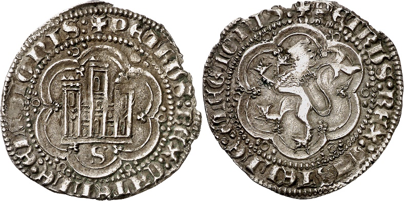 Tipo 5. Moneda de Plata heráldica - Imagen 2