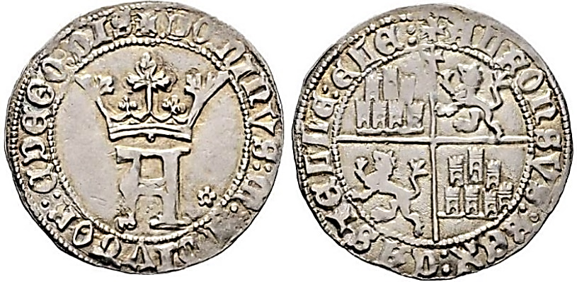 Tipo 5. Real de “A” gótica Coronada y Cuartelado, de Toledo - Imagen 12