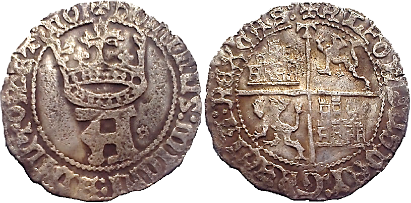 Tipo 5. Real de “A” gótica Coronada y Cuartelado, de Toledo - Imagen 16