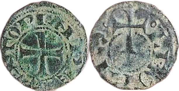 Tipo 57. Dinero de la Cruz de la Victoria simplificada con lema “Inperato” - Imagen 6