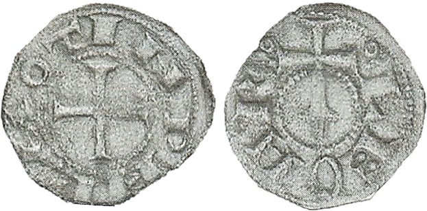 Tipo 57. Dinero de la Cruz de la Victoria simplificada con lema “Inperato” - Imagen 8