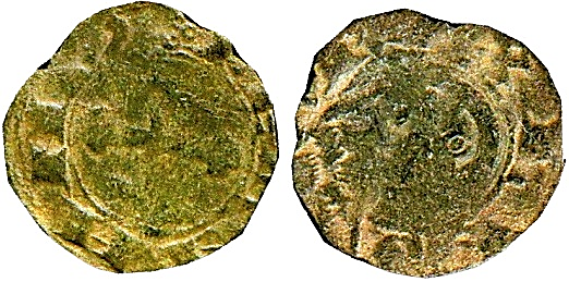 Tipo 6. Dinero del Prótomo del León de Fernando II - Imagen 1