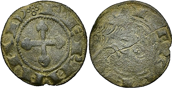 Tipo 6. Dinero del Prótomo del León de Fernando II - Imagen 2