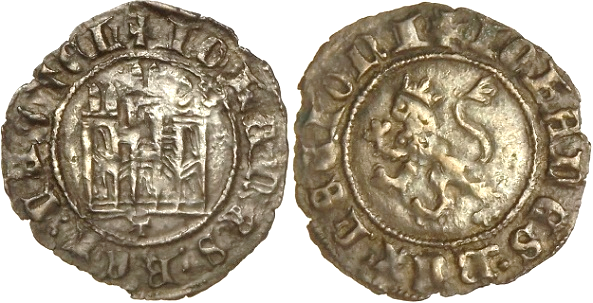 Tipo 6. Dinero heráldico de Castillo y León - Imagen 5