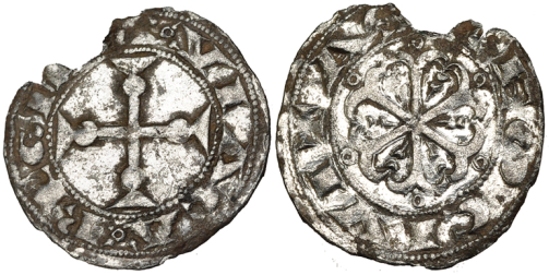 Tipo 6. Dinero leonés de Crismón Evolucionado - Imagen 1