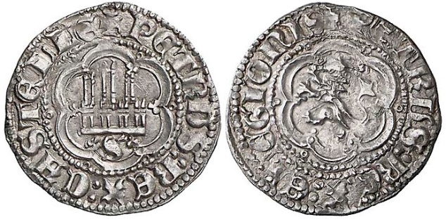 Tipo 6. Divisor por mitad de la Moneda de Plata heráldica - Imagen 5