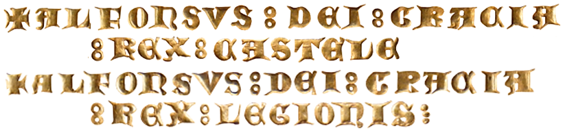 Tipo 6. Dobla de oro de a 35 maravedís de la Batalla del Salado - Imagen 2