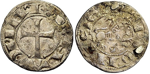 Tipo 66. Dinero de Cruz Latina del Emperador de León - Imagen 5