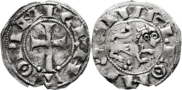 Tipo 66. Dinero de Cruz Latina del Emperador de León - Imagen 8