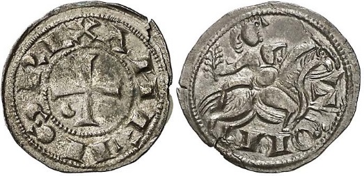 Tipo 7. Dinero de Alfonso, el Rey Pacífico - Imagen 3