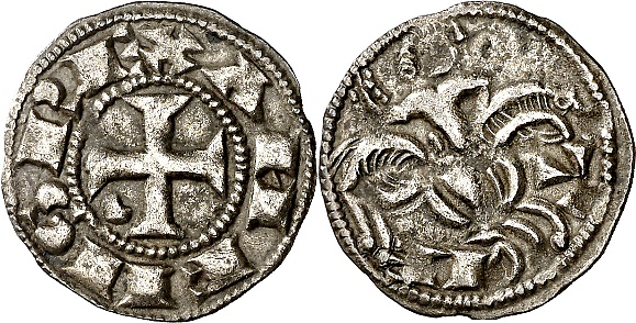 Tipo 7. Dinero de Alfonso, el Rey Pacífico - Imagen 9