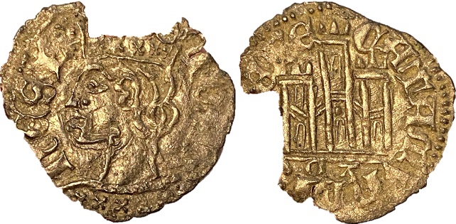 Tipo 7. Dinero de Busto Coronado o Cornado, con Castillo - Imagen 28