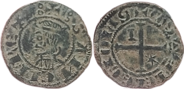 Tipo 7. Meaja Coronada de vellón de Sancho IV - Imagen 19