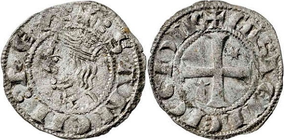 Tipo 7. Meaja Coronada de vellón de Sancho IV - Imagen 26