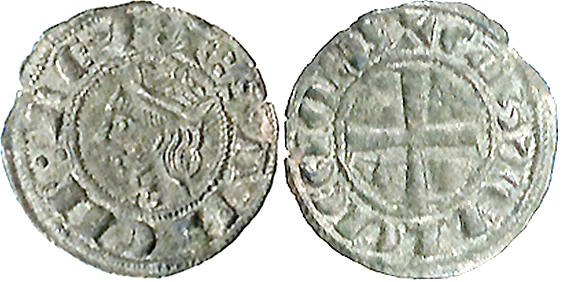 Tipo 7. Meaja Coronada de vellón de Sancho IV - Imagen 27