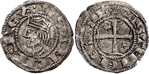 Tipo 7. Meaja Coronada de vellón de Sancho IV - Imagen 34