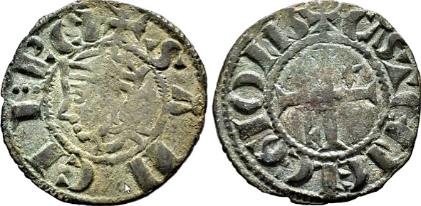 Tipo 7. Meaja Coronada de vellón de Sancho IV - Imagen 45