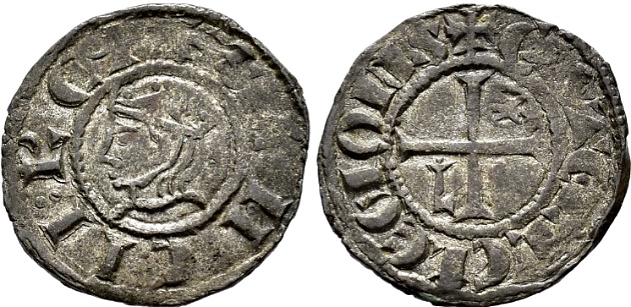 Tipo 7. Meaja Coronada de vellón de Sancho IV - Imagen 47