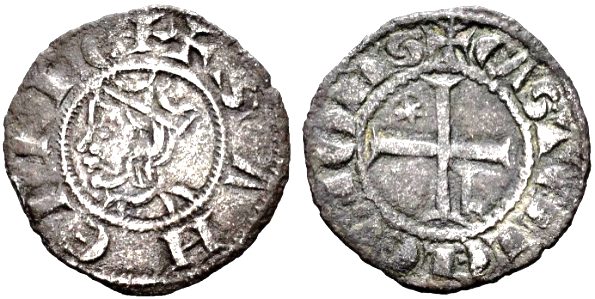 Tipo 7. Meaja Coronada de vellón de Sancho IV - Imagen 55