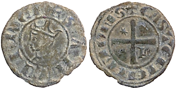 Tipo 7. Meaja Coronada de vellón de Sancho IV - Imagen 57