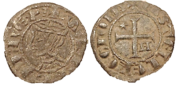 Tipo 7. Meaja Coronada de vellón de Sancho IV - Imagen 63