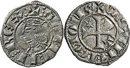 Tipo 7. Meaja Coronada de vellón de Sancho IV - Imagen 74