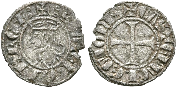 Tipo 7. Meaja Coronada de vellón de Sancho IV - Imagen 81