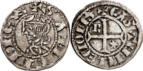 Tipo 7. Meaja Coronada de vellón de Sancho IV - Imagen 9