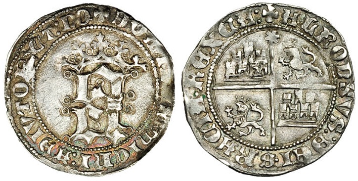 Tipo 7. Real de “A” monogramática Coronada - Imagen 5