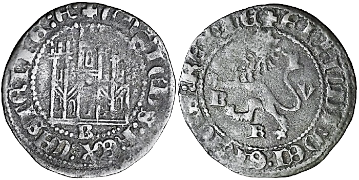 Tipo 7. Seisén de Castillo y León con lema “BVR” o “BRV” - Imagen 16