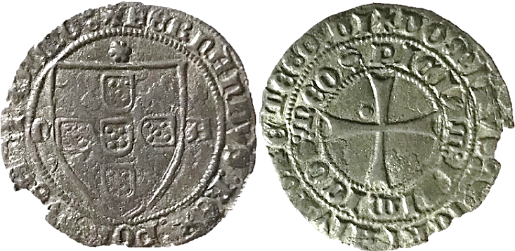 Tipo 7. Tornés de Escudo y Cruz - Imagen 23