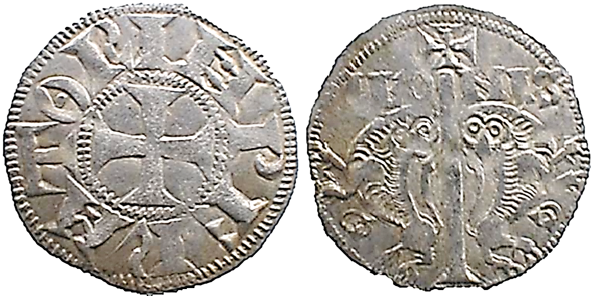 Tipo 76. Dinero de los Leones Espaldados - Imagen 11