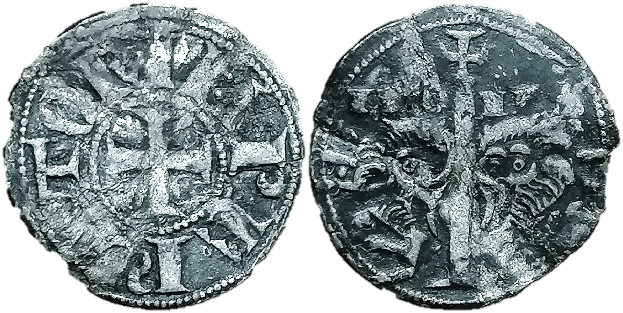 Tipo 76. Dinero de los Leones Espaldados - Imagen 6