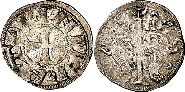 Tipo 76. Dinero de los Leones Espaldados - Imagen 8