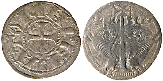 Tipo 76. Dinero de los Leones Espaldados - Imagen 9